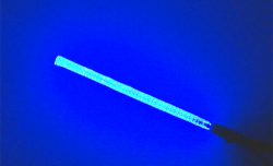 安全用品販売ピカポリス 青LED超高輝度誘導灯（誘導棒・合図灯）ロング 激安価格1390円